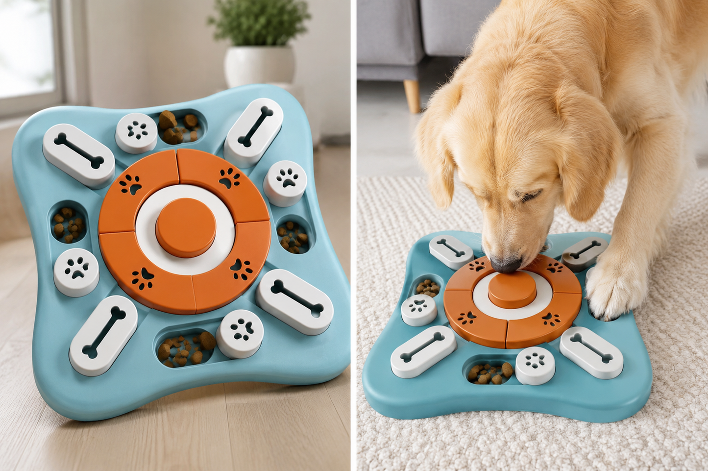 🧩 Juguete interactivo para perros – Estimula su mente y reduce el aburrimiento 🐶